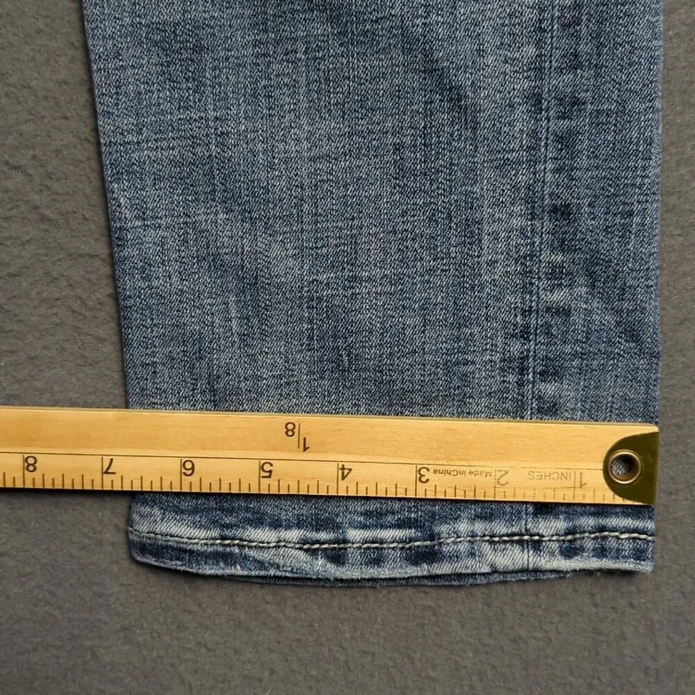 BKE Jeans Men's 29x32 Fits 28x30 Blue Alec Straight Leg Denim